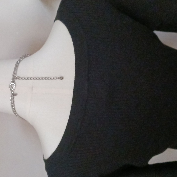 Hippie Rose- Classic Black Long Sleeve Dress - Picture 9 of 14